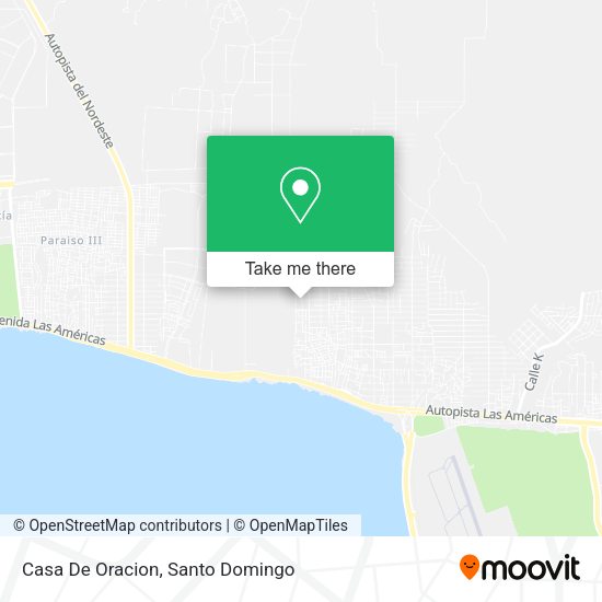 Casa De Oracion map