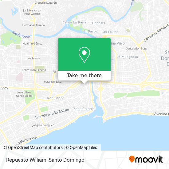 Repuesto William map
