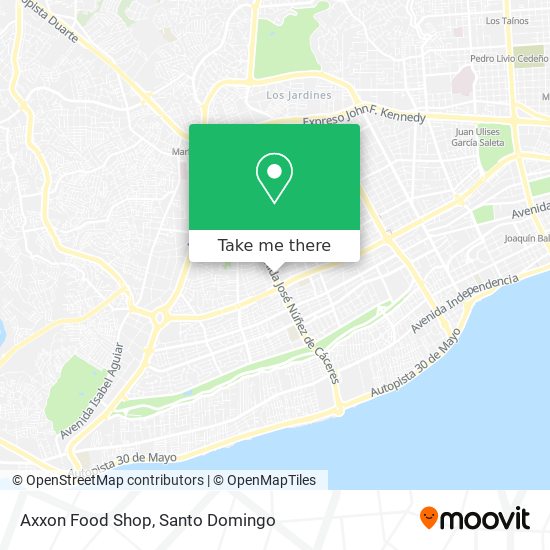 Axxon Food Shop map