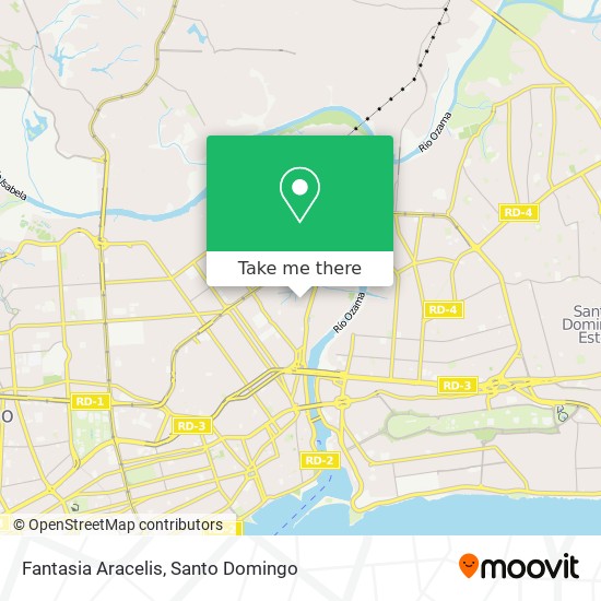 Fantasia Aracelis map