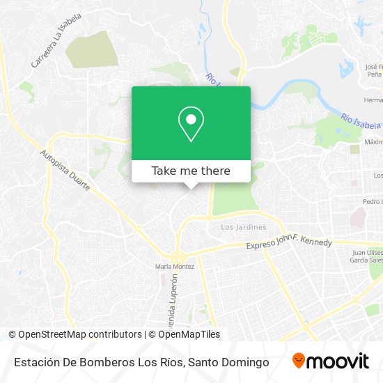 Estación De Bomberos Los Ríos map