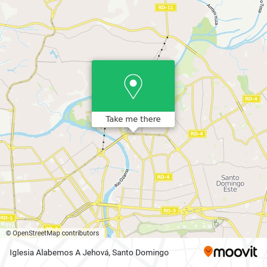 Iglesia Alabemos A Jehová map