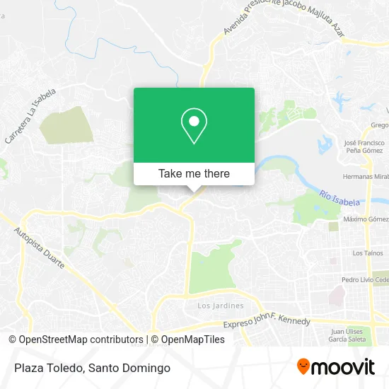 Mapa de Plaza Toledo