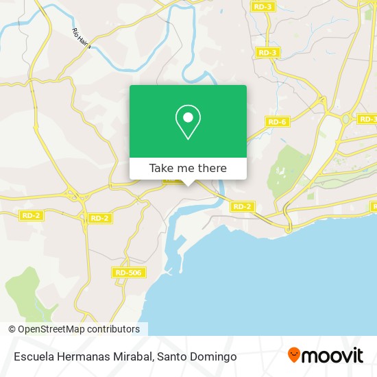 Escuela Hermanas Mirabal map