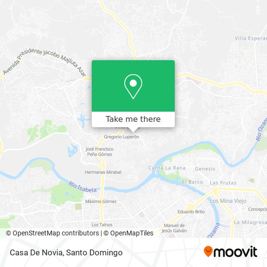Casa De Novia map