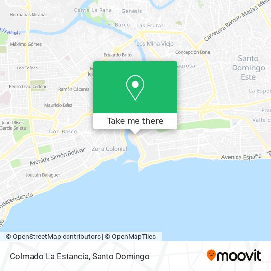 Mapa de Colmado La Estancia