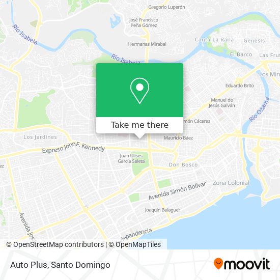 Auto Plus map