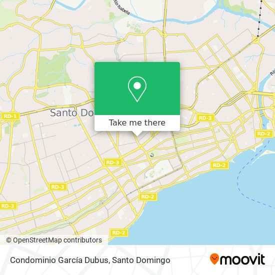Condominio García Dubus map