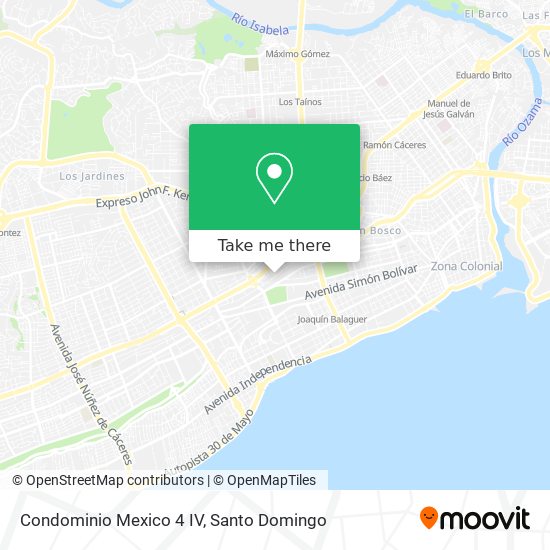 Condominio Mexico 4 IV map