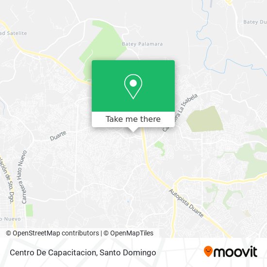 Centro De Capacitacion map