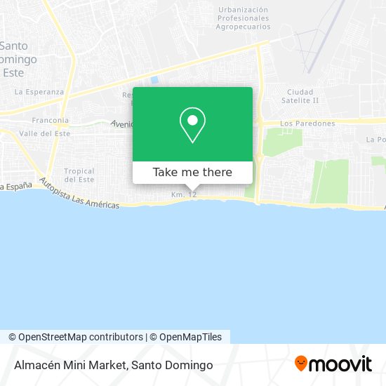 Almacén Mini Market map