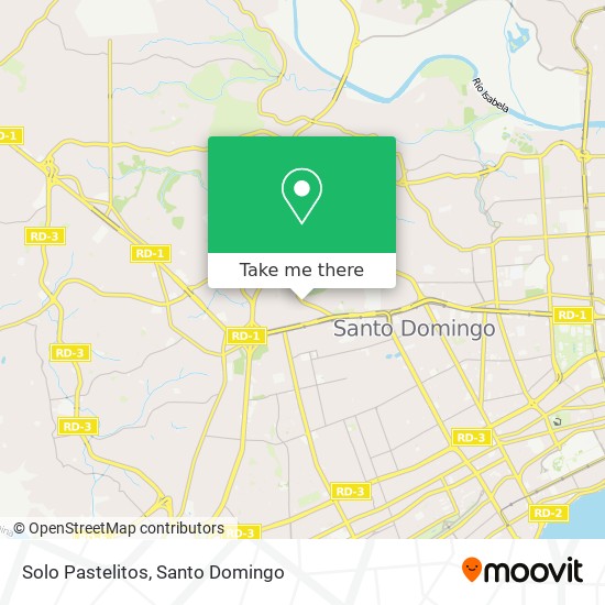 Solo Pastelitos map