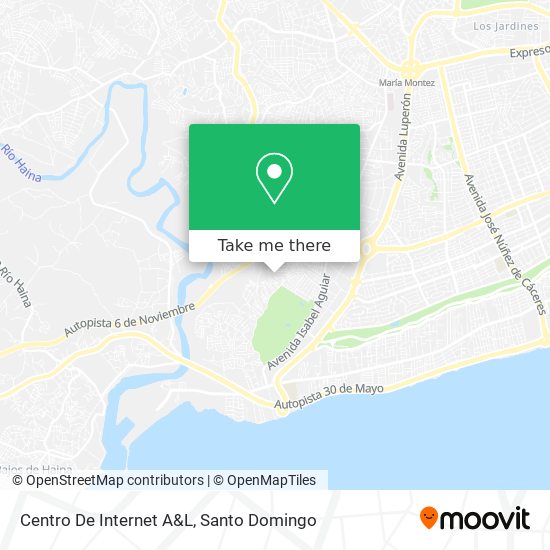 Centro De Internet A&L map
