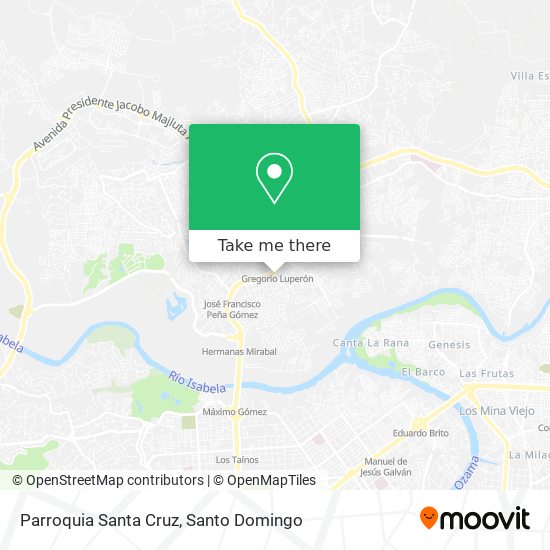 Parroquia Santa Cruz map