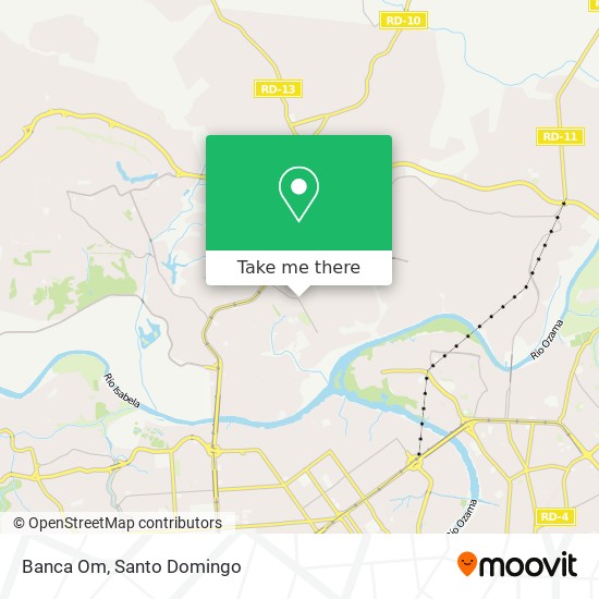 Banca Om map