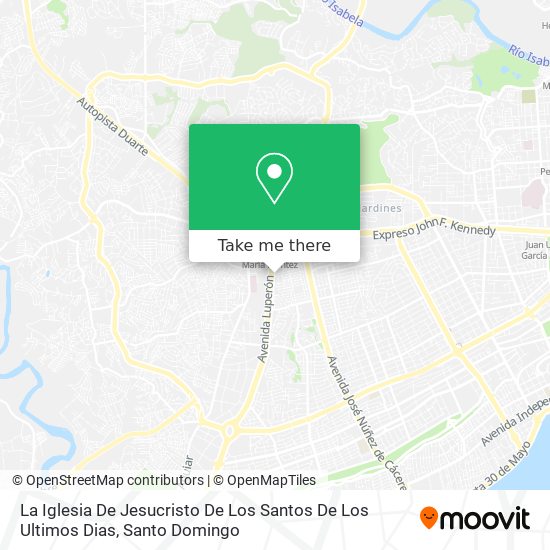 Mapa de La Iglesia De Jesucristo De Los Santos De Los Ultimos Dias