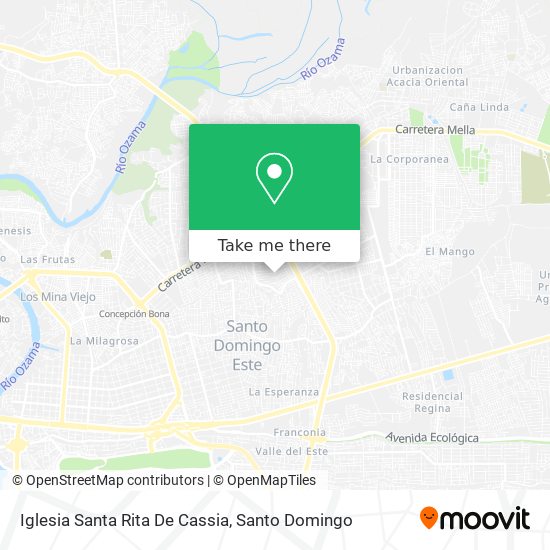 Iglesia Santa Rita De Cassia map