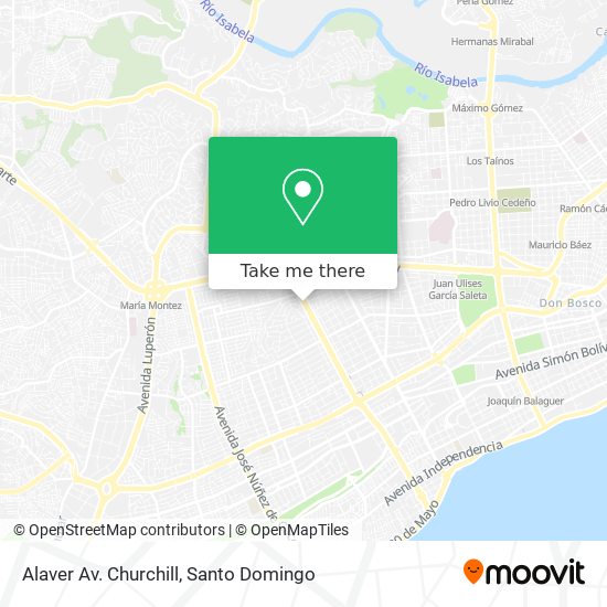 Alaver Av. Churchill map