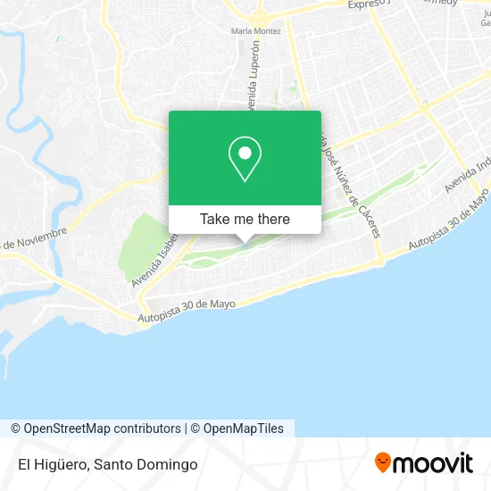 Mapa de El Higüero