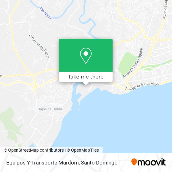 Equipos Y Transporte Mardom map
