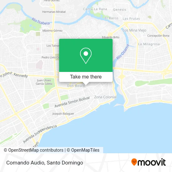 Mapa de Comando Audio
