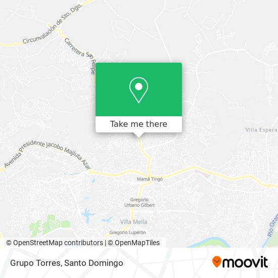 Mapa de Grupo Torres
