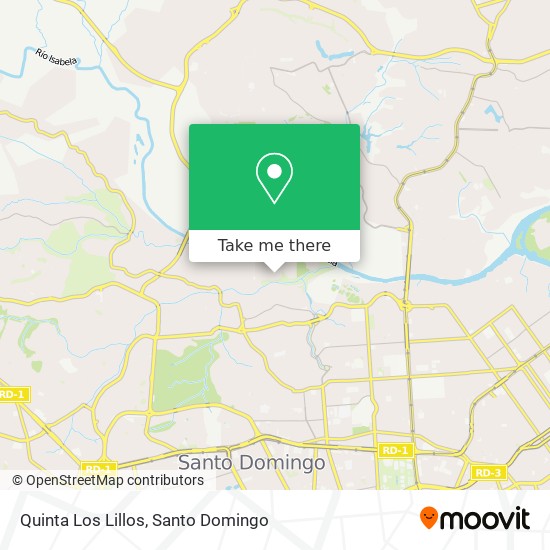 Quinta Los Lillos map