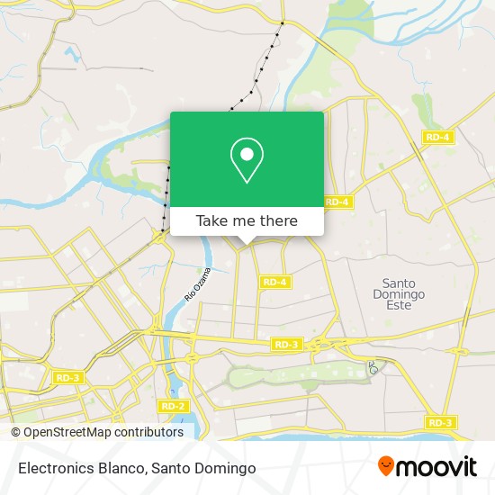 Electronics Blanco map