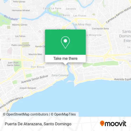 Mapa de Puerta De Atarazana