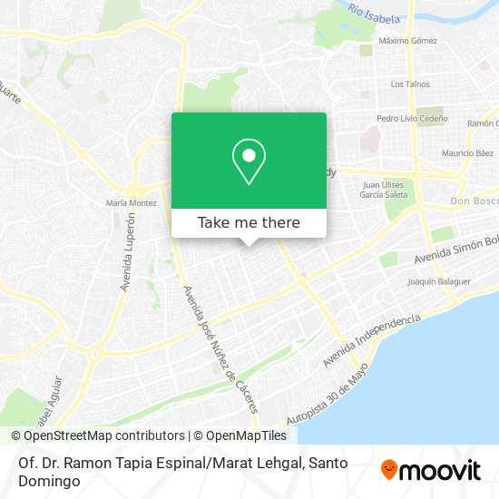 Of. Dr. Ramon Tapia Espinal / Marat Lehgal map