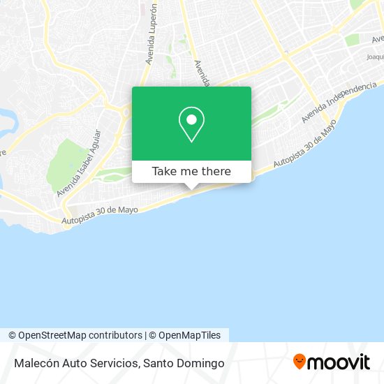 Mapa de Malecón Auto Servicios