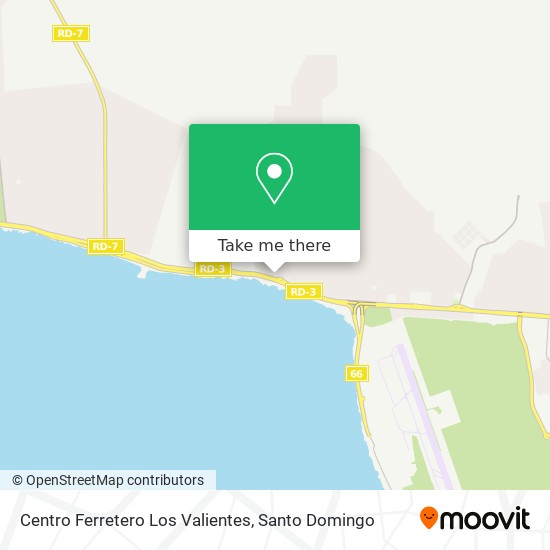 Centro Ferretero Los Valientes map