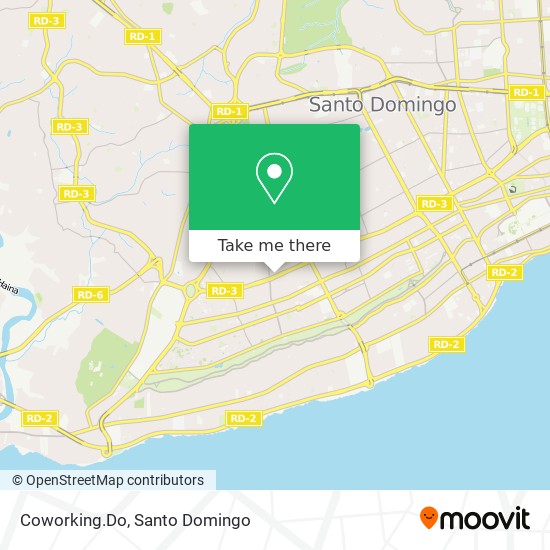 Coworking.Do map