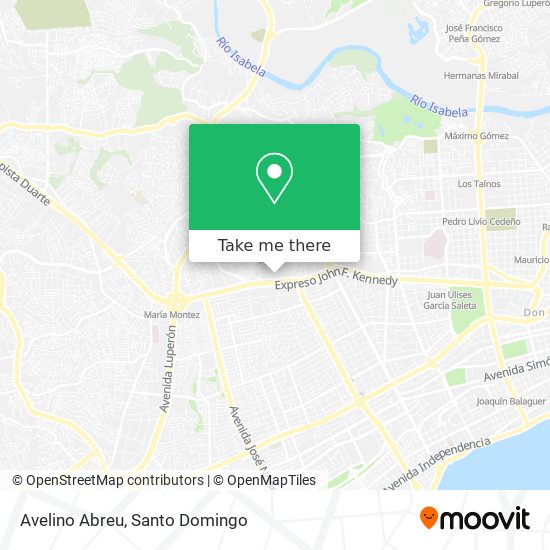 Avelino Abreu map