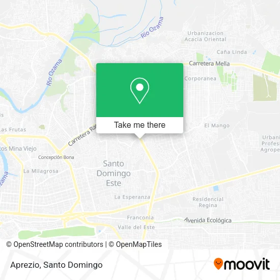 Mapa de Aprezio