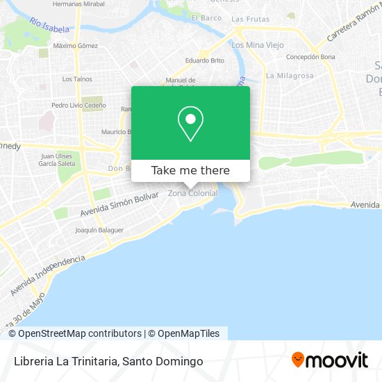 Libreria La Trinitaria map