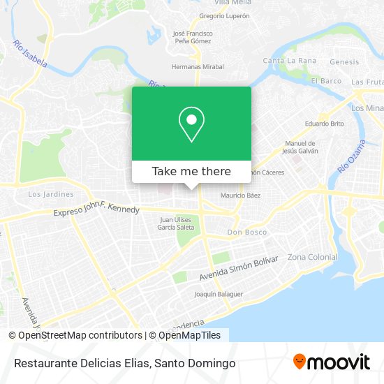 Restaurante Delicias Elias map