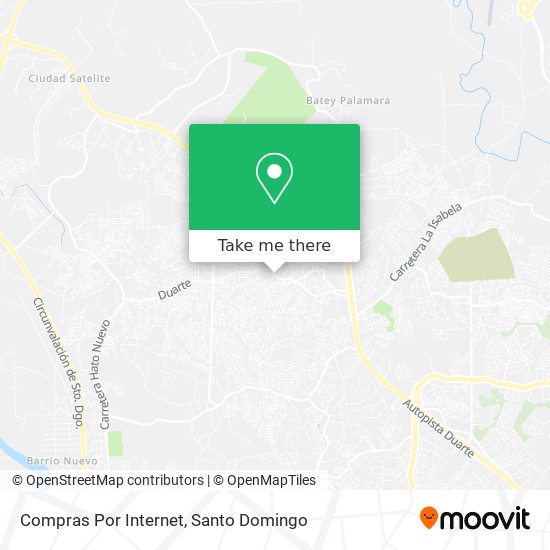 Mapa de Compras Por Internet