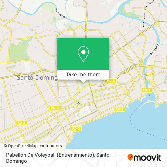 Pabellón De Voleyball (Entrenamiento) map