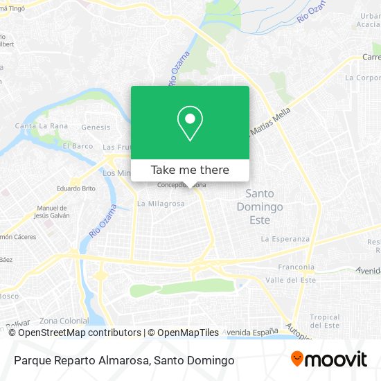 Parque Reparto Almarosa map