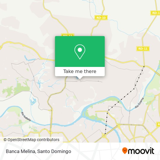 Banca Melina map