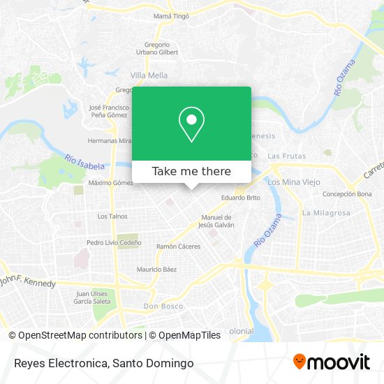 Reyes Electronica map