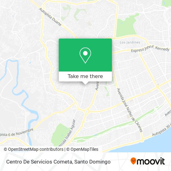 Centro De Servicios Cometa map
