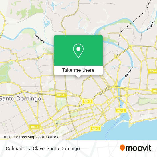 Colmado La Clave map