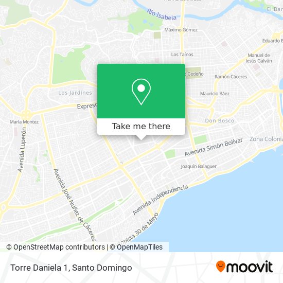 Torre Daniela 1 map