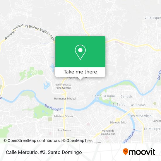 Calle Mercurio, #3 map