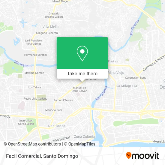 Mapa de Facil Comercial