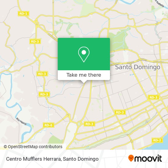 Centro Mufflers Herrara map