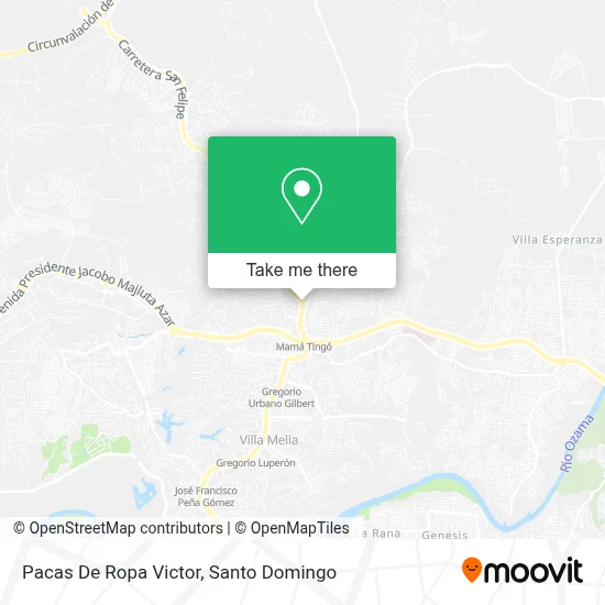 Pacas De Ropa Victor map