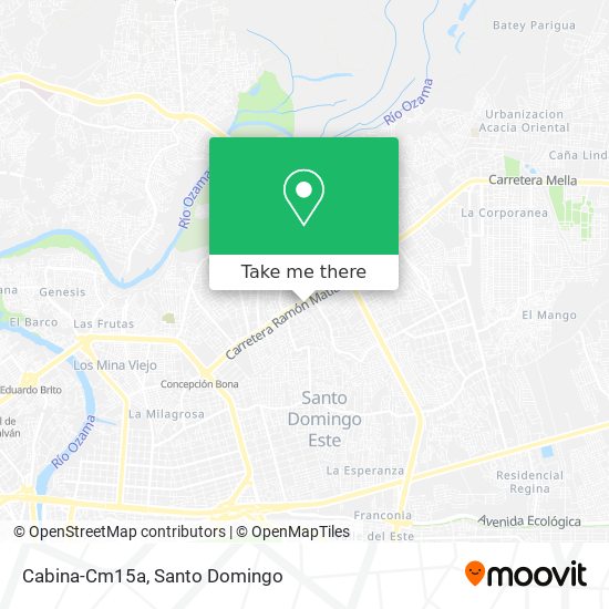 Cabina-Cm15a map